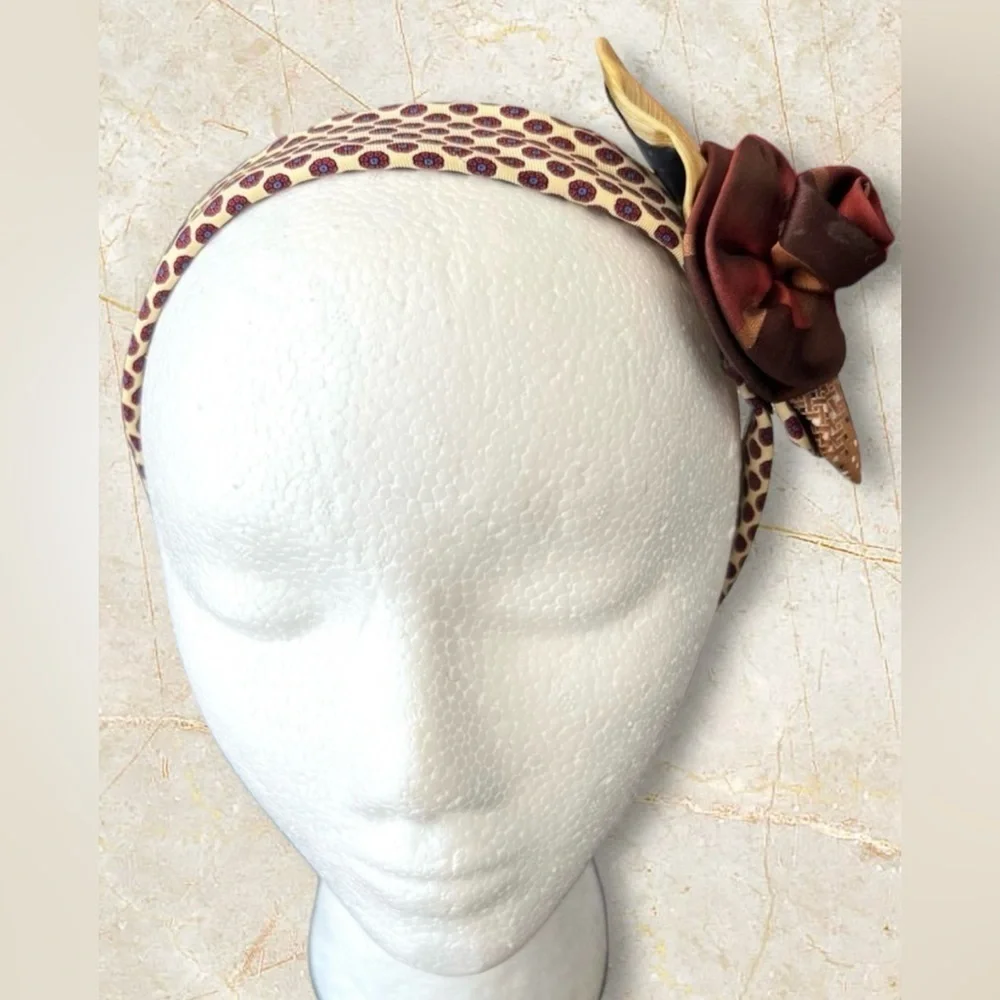 Recycled Men’s Tie Headband